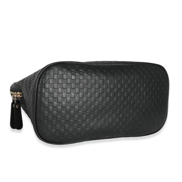 Gucci Black Microguccissima Medium Dome Satchel - Picture 6 of 7